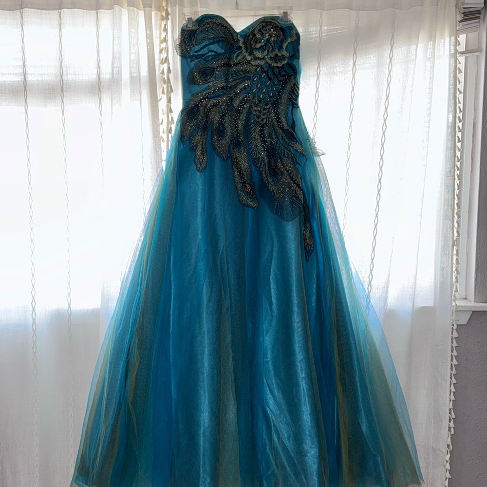 HOMECOMING PROM BALL GOWN DRESS